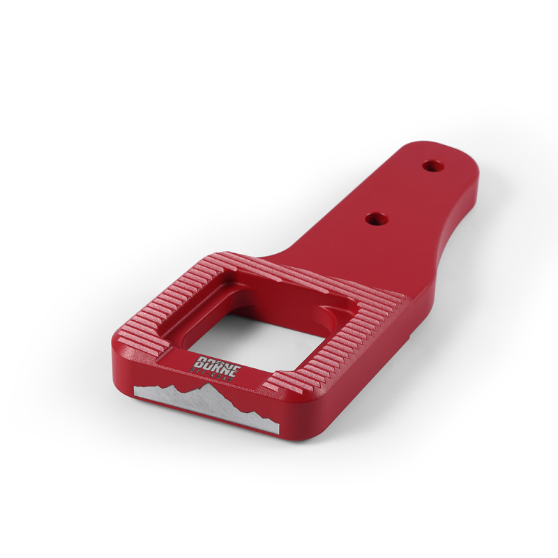 Ford Raptor Tow Hook - Borne Off-Road - Billet - Red - `17-`27